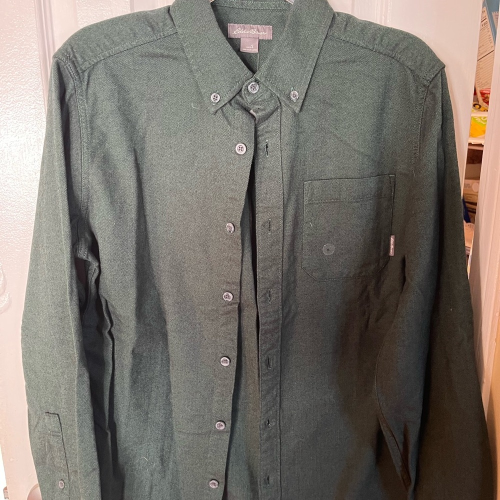 Eddie Bauer Forest Green Shirt